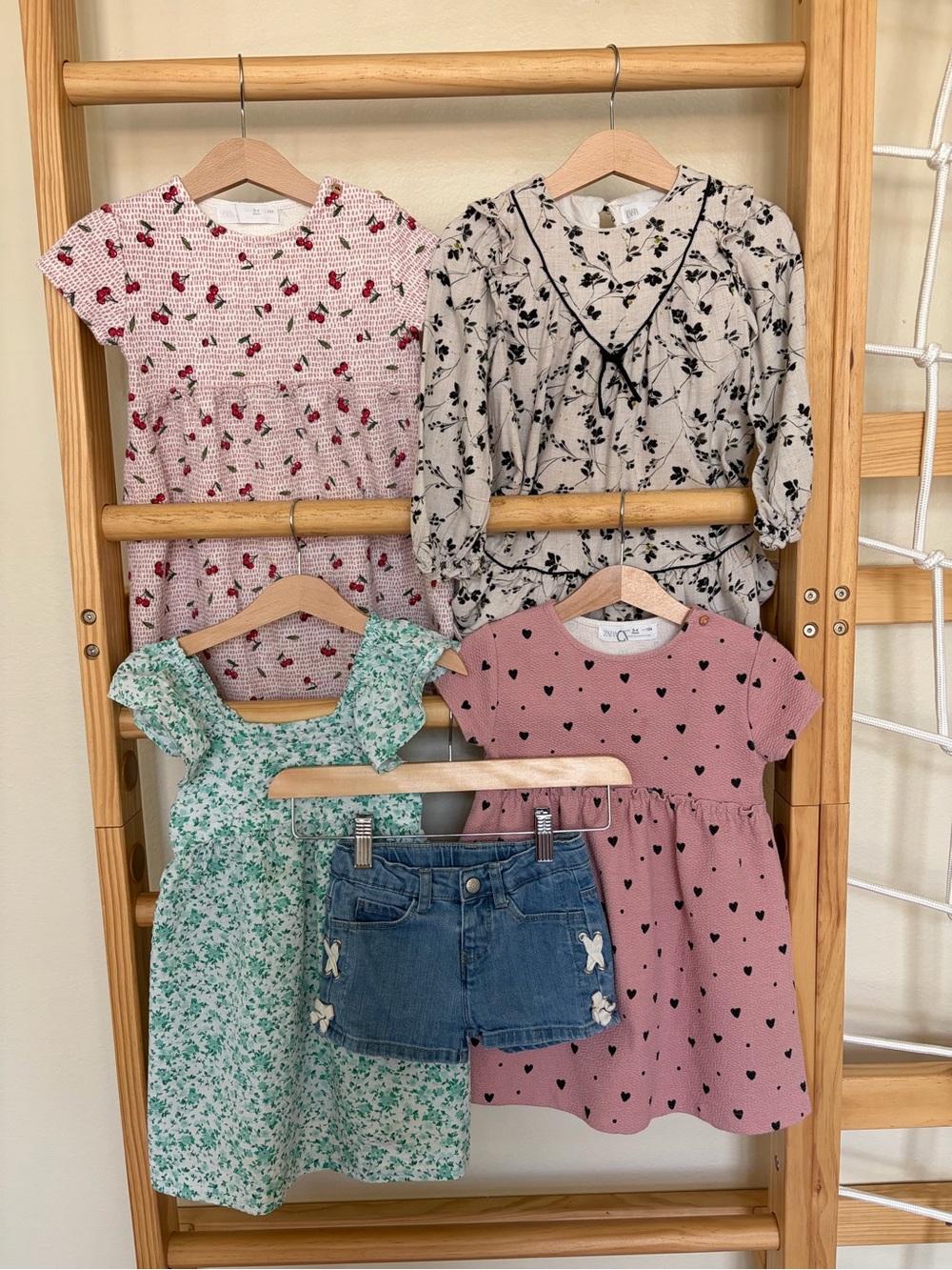 Zara Dresses denim shorts